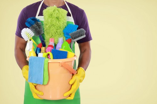 Professional end of tenancy cleaning in a W9 flat kitchen