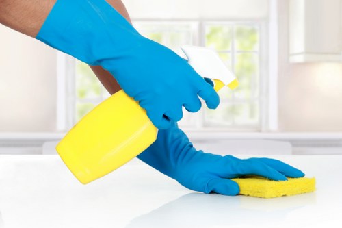 Commercial carpet cleaning in a W9 office or business property
