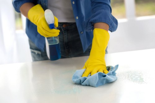 Professional commercial cleaning for a modern office in W9